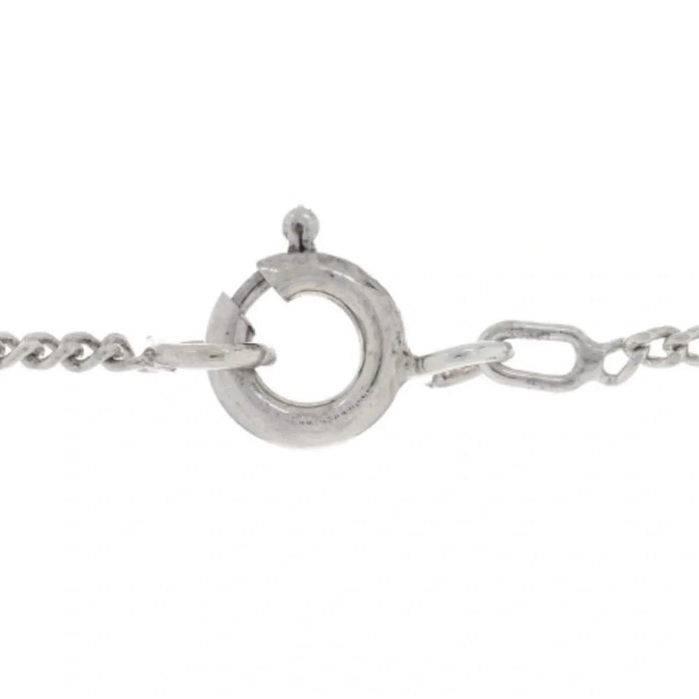 CHANEL Open Camillia 925 Sterling Silver Necklace - Picture 7 of 12